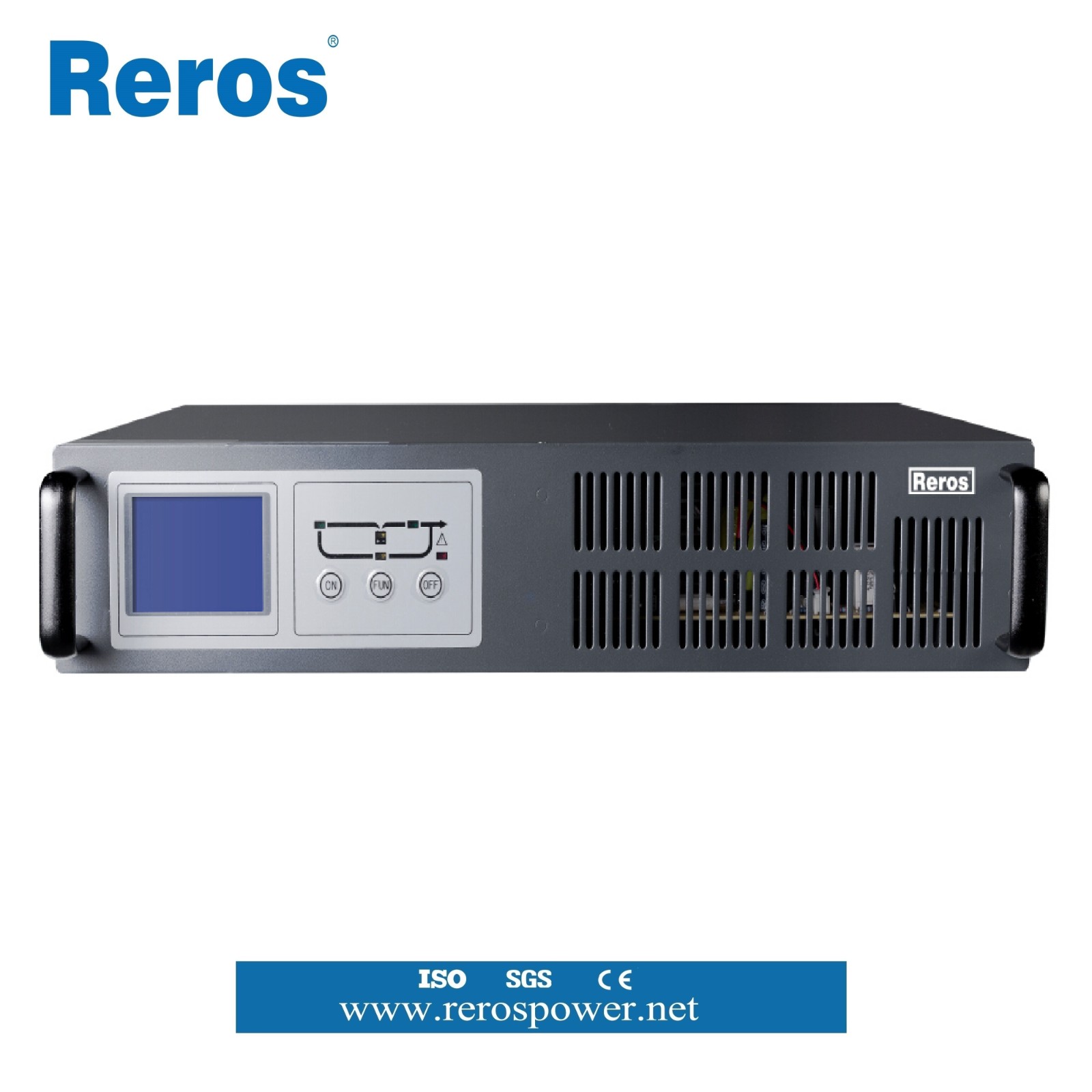 RW1-3K&RG6-20K Reros UPS tranformerless High frequency rack-mounted 