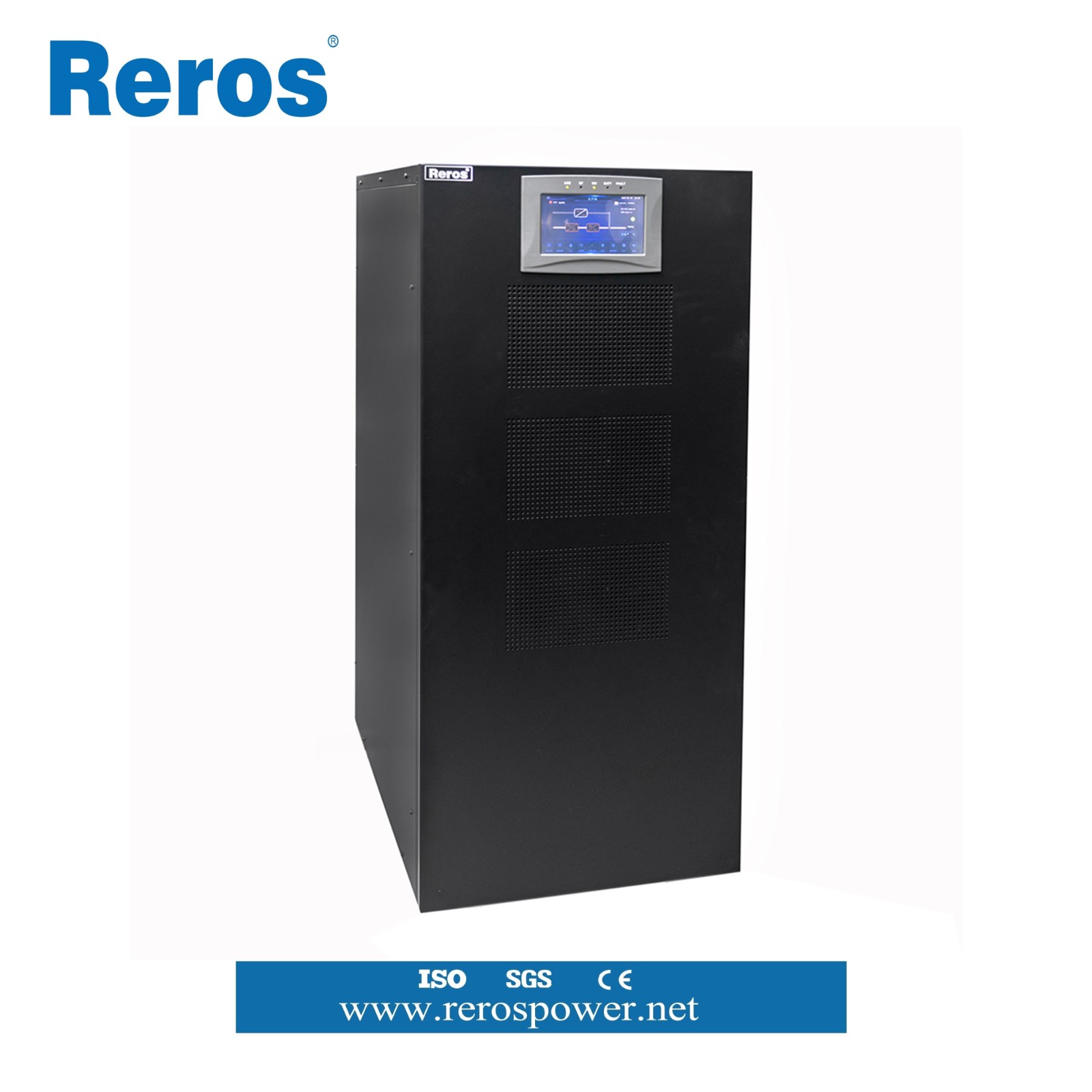 Reros UPS power supply transfomerless three phase tower type High frequency 3W3(10-120KVA)